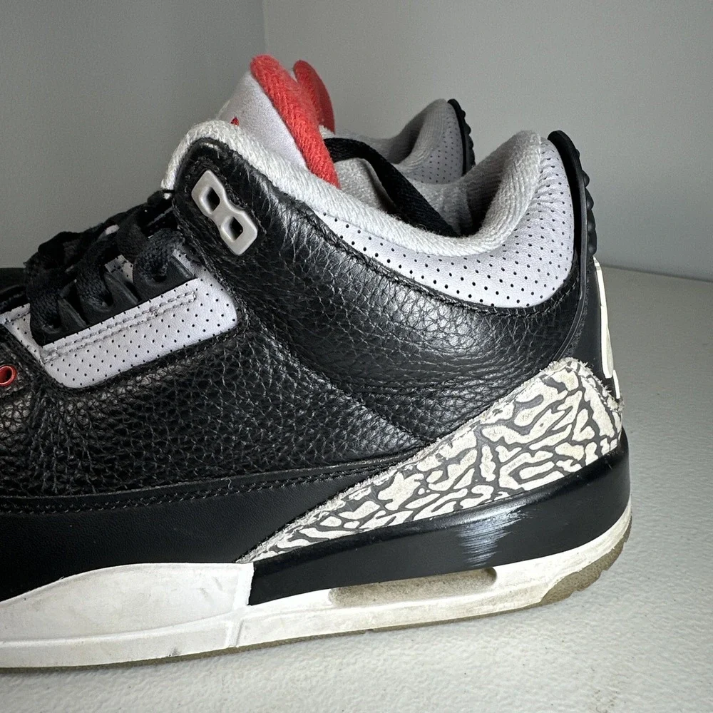 Size 9.5 - Jordan 3 Retro OG Mid Black Cement‎ ( 854262-001)